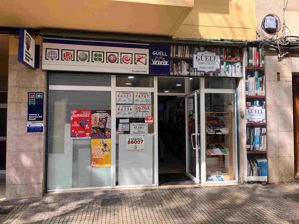 Imagen del punto de venta de Lotería