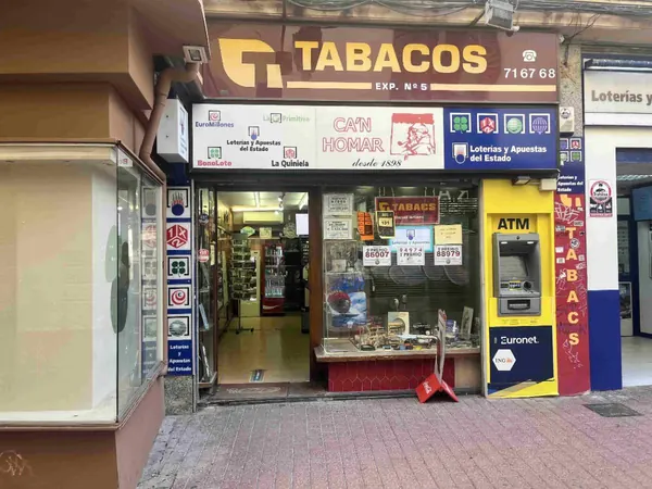 Imagen del punto de venta de Lotería