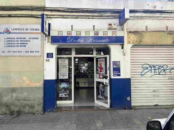 Imagen del punto de venta de Lotería