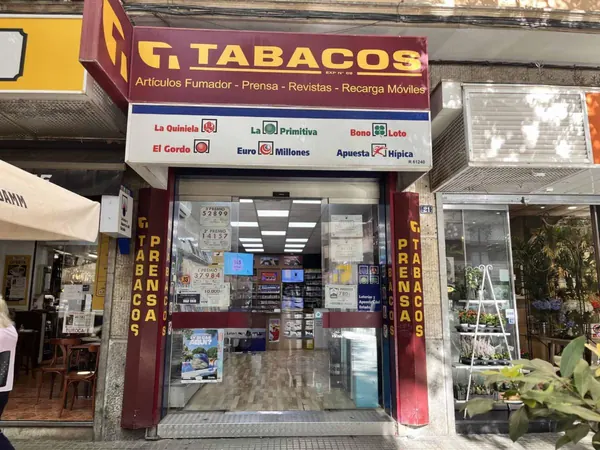 Imagen del punto de venta de Lotería