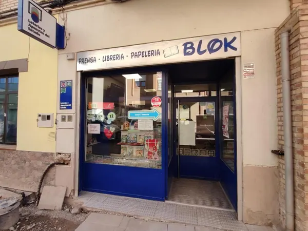Imagen del punto de venta de Lotería