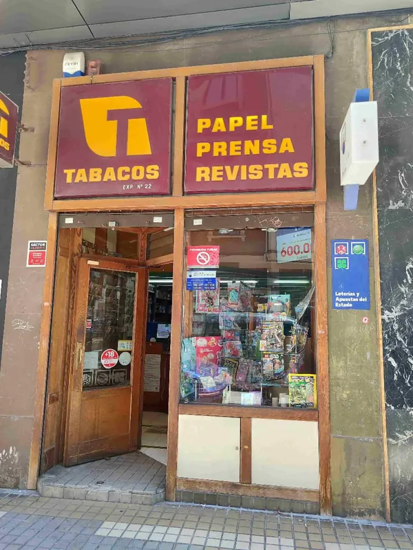 Imagen del punto de venta de Lotería