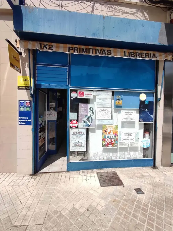 Imagen del punto de venta de Lotería