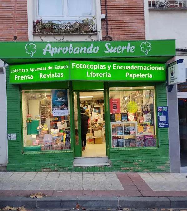 Imagen del punto de venta de Lotería