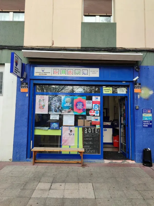 Imagen del punto de venta de Lotería