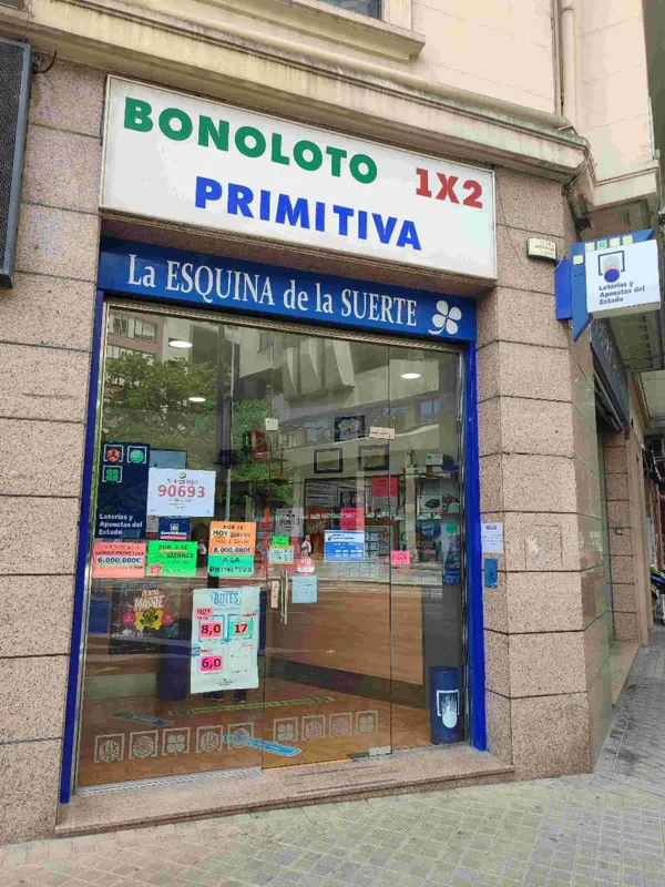 Imagen del punto de venta de Lotería