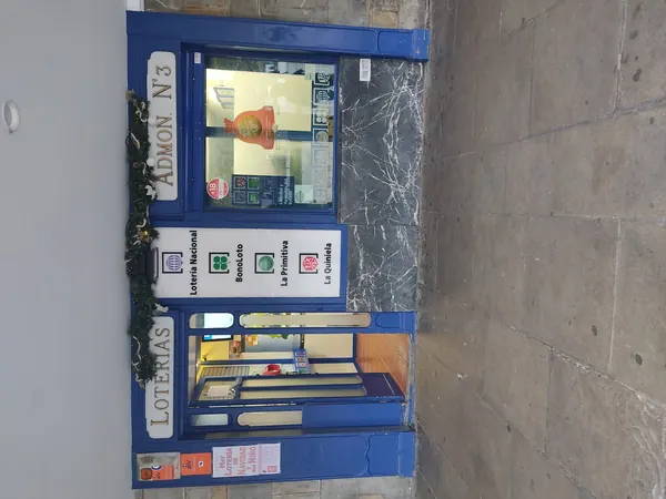 Imagen del punto de venta de Lotería