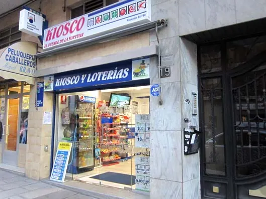 Imagen del punto de venta de Lotería