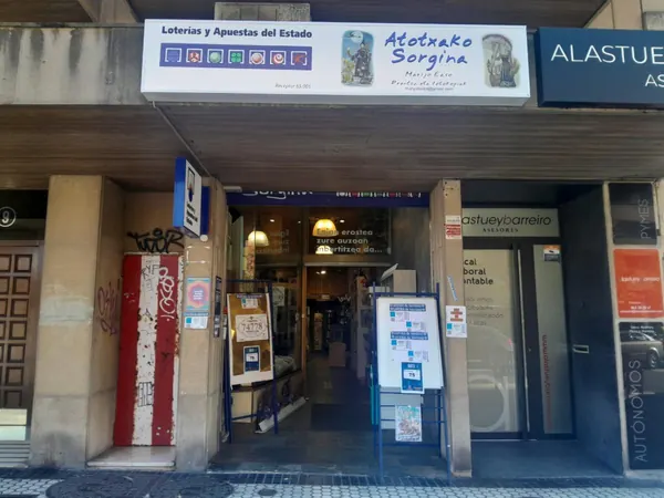 Imagen del punto de venta de Lotería