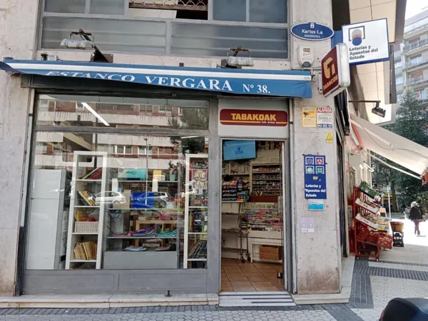 Imagen del punto de venta de Lotería