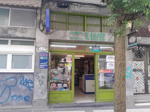 Imagen del punto de venta de Lotería