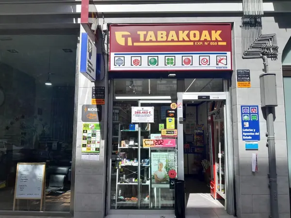 Imagen del punto de venta de Lotería