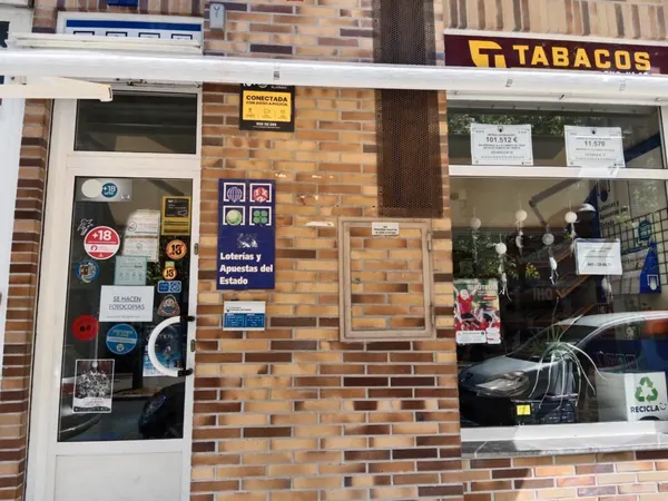 Imagen del punto de venta de Lotería