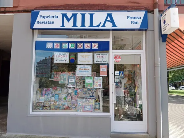 Imagen del punto de venta de Lotería