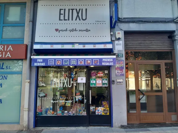 Imagen del punto de venta de Lotería
