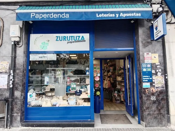 Imagen del punto de venta de Lotería
