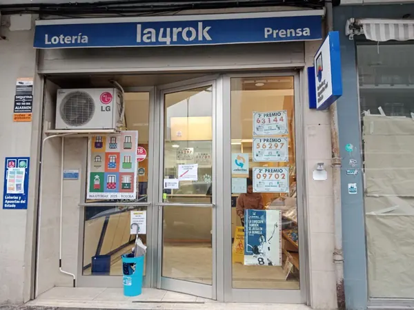 Imagen del punto de venta de Lotería