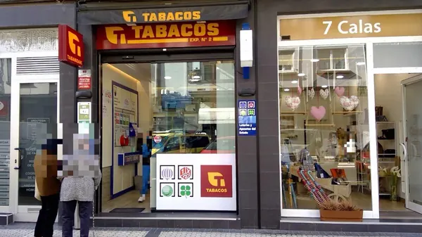 Imagen del punto de venta de Lotería