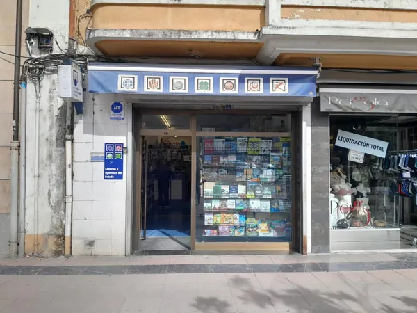 Imagen del punto de venta de Lotería