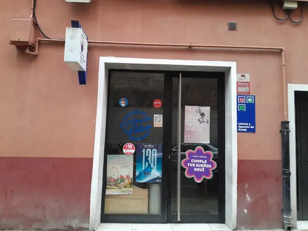 Imagen del punto de venta de Lotería