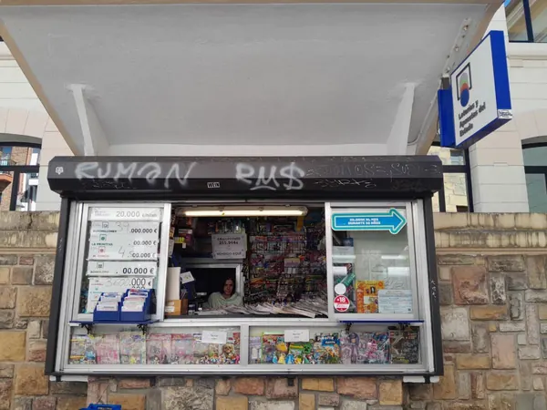 Imagen del punto de venta de Lotería