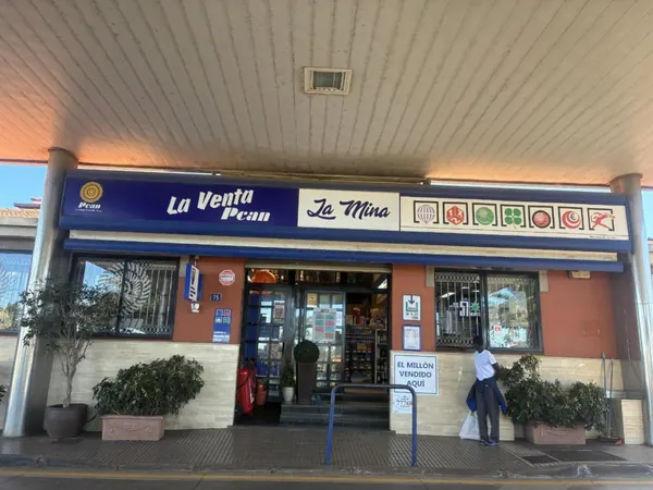 Imagen del punto de venta de Lotería