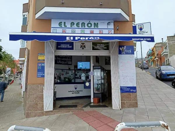 Imagen del punto de venta de Lotería