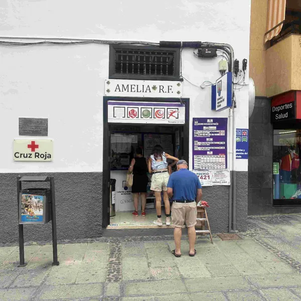 Imagen del punto de venta de Lotería