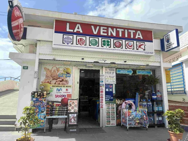 Imagen del punto de venta de Lotería