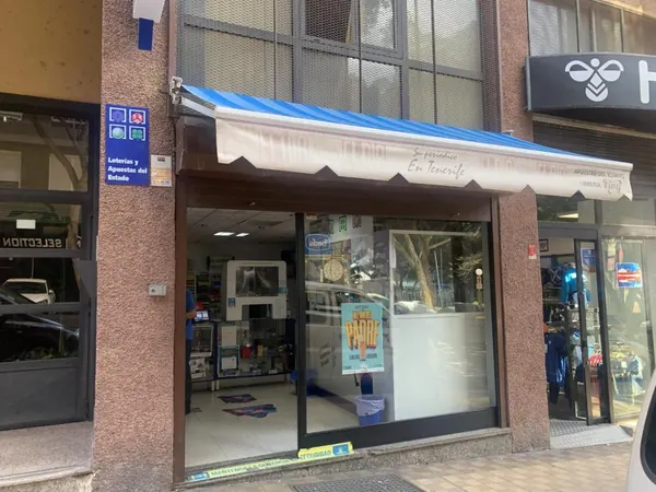 Imagen del punto de venta de Lotería
