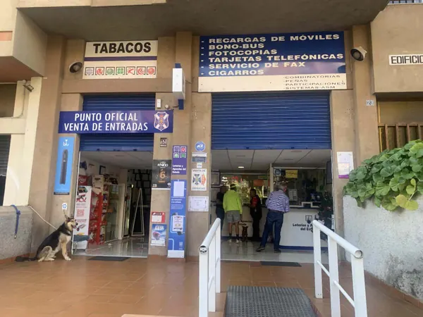 Imagen del punto de venta de Lotería