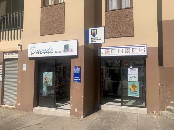 Imagen del punto de venta de Lotería