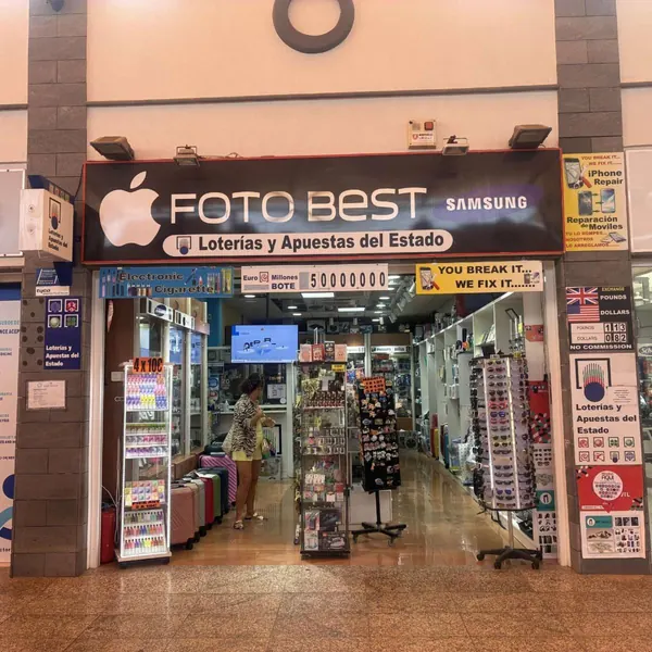 Imagen del punto de venta de Lotería