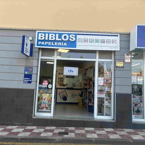 Imagen del punto de venta de Lotería