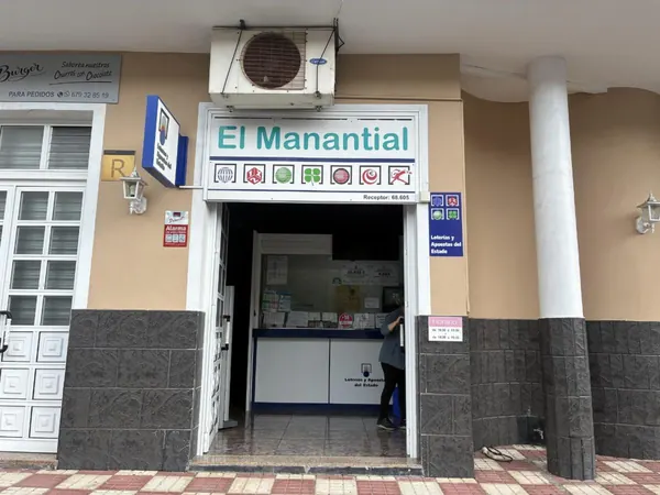 Imagen del punto de venta de Lotería