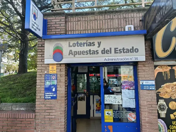 Imagen del punto de venta de Lotería