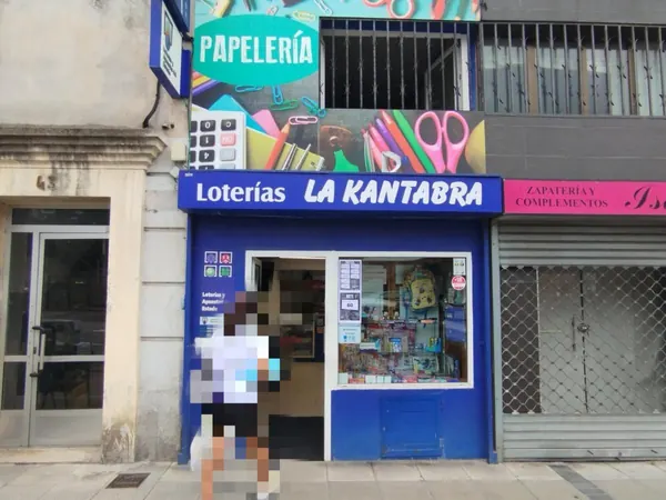 Imagen del punto de venta de Lotería