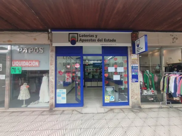 Imagen del punto de venta de Lotería