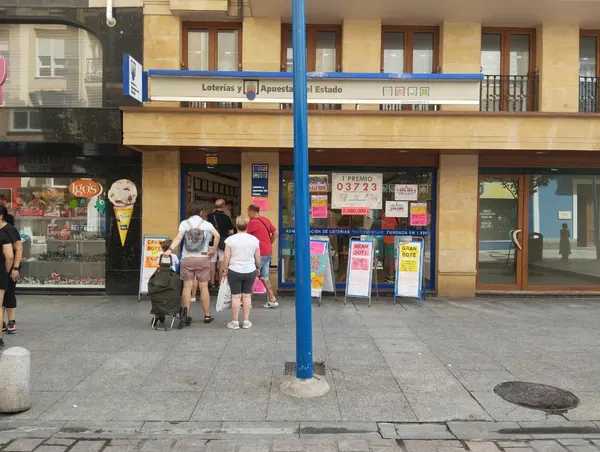 Imagen del punto de venta de Lotería