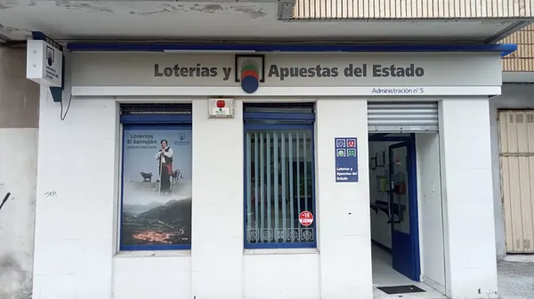 Imagen del punto de venta de Lotería