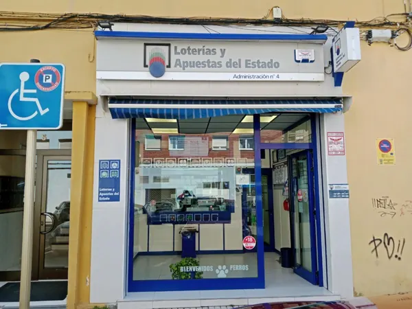 Imagen del punto de venta de Lotería