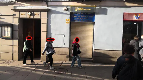 Imagen del punto de venta de Lotería