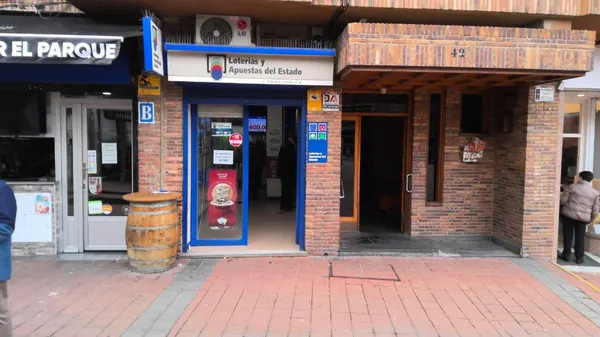 Imagen del punto de venta de Lotería