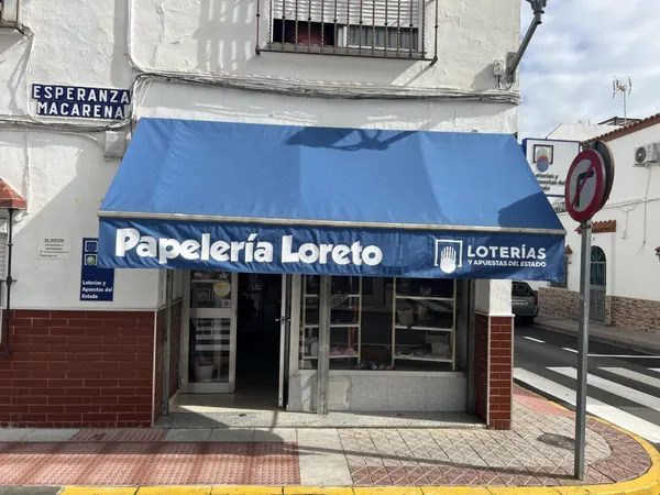 Imagen del punto de venta de Lotería