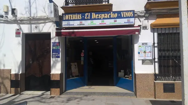 Imagen del punto de venta de Lotería
