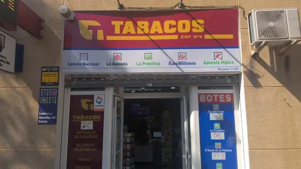 Imagen del punto de venta de Lotería