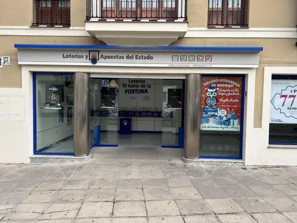 Imagen del punto de venta de Lotería