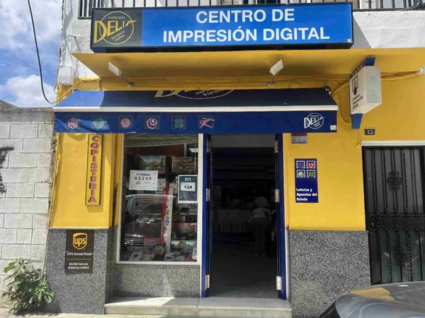 Imagen del punto de venta de Lotería