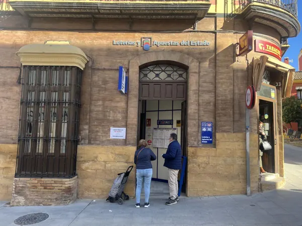 Imagen del punto de venta de Lotería