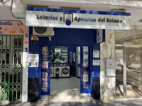 Imagen del punto de venta de Lotería